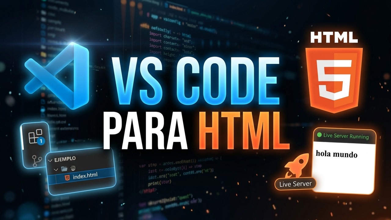 Cómo usar Visual Studio Code para HTML paso a paso