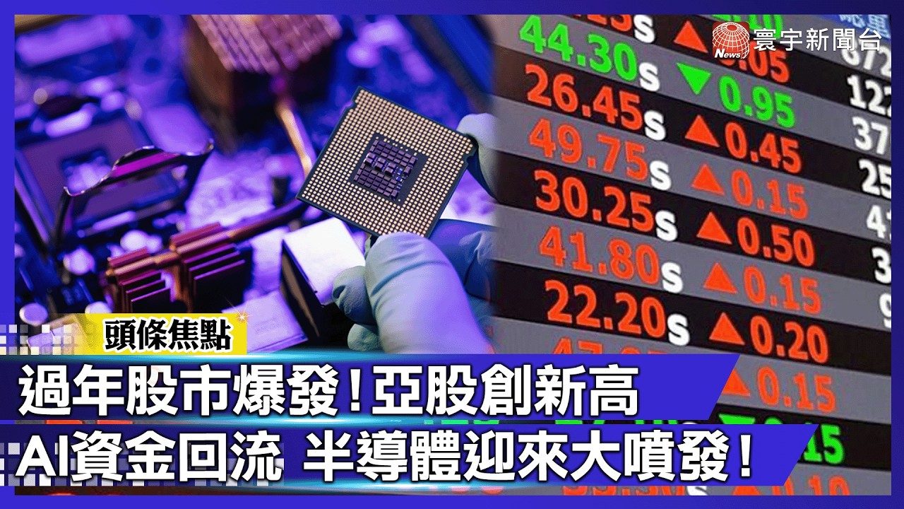 金蛇年萬點大紅包！台股33605點寫史上最強封關｜#寰宇財經新聞
