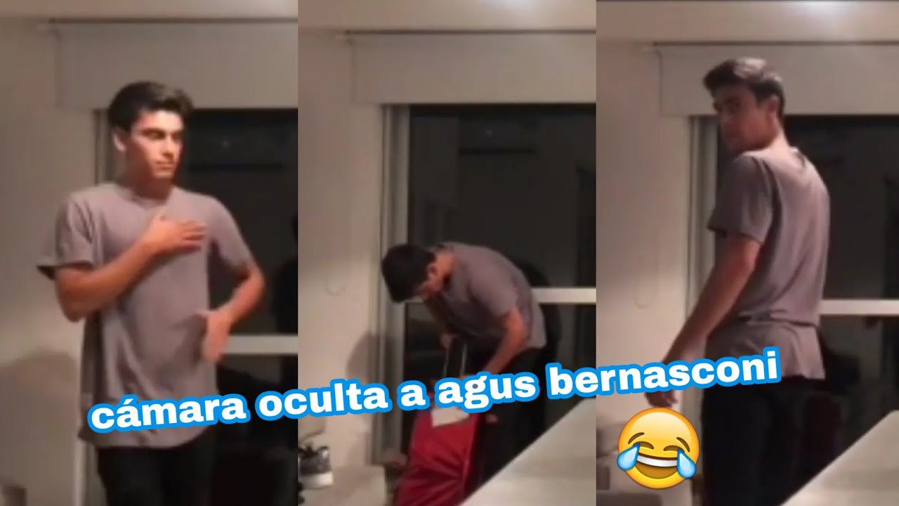 Cámara oculta a Agus Bernasconi