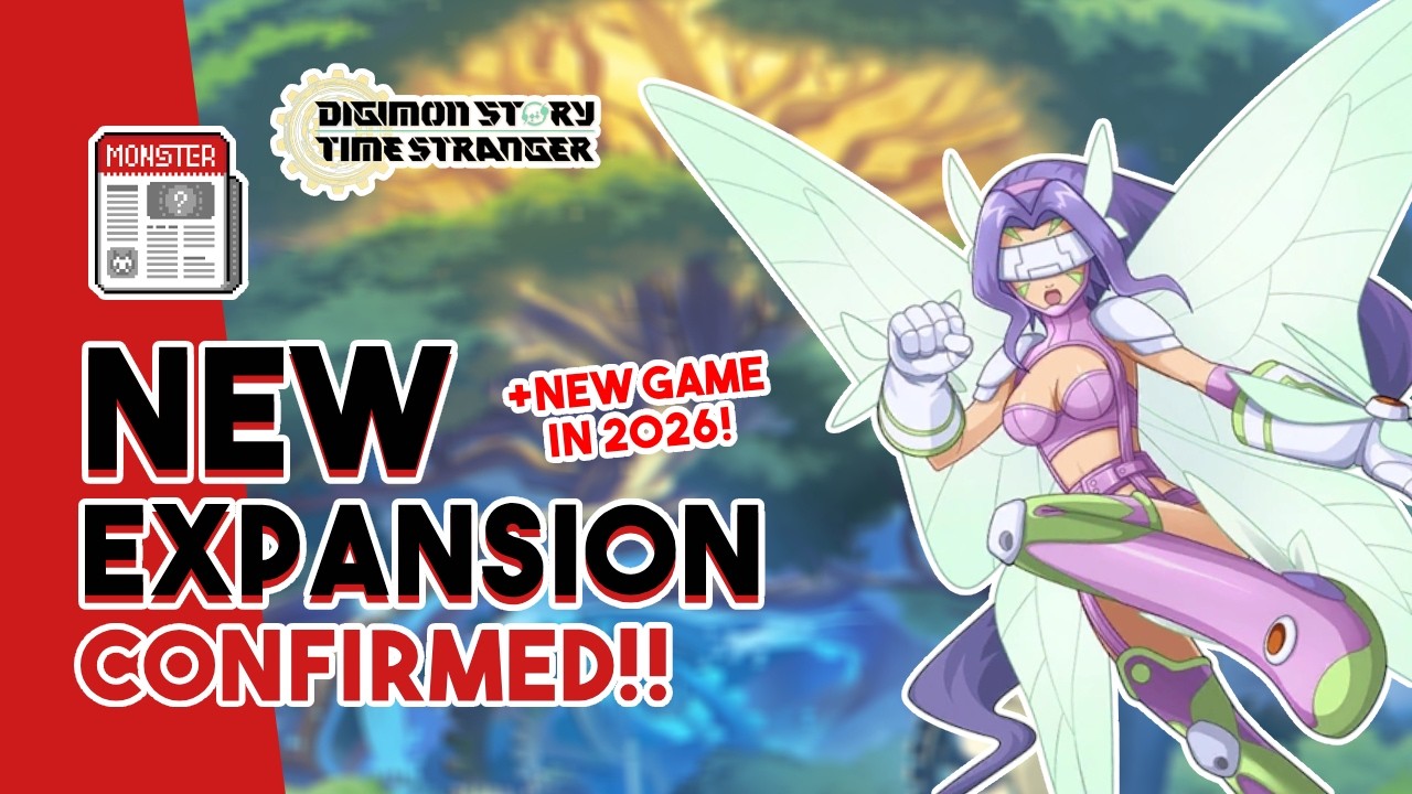 Грядёт масштабное расширение для Digimon Story: Time Stranger!!! | Новая игра Digimon в 2026 году!?