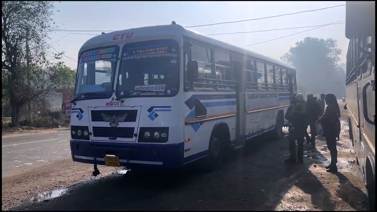 Chandigarh to Dehra Bus Journey | Haryana Roadways Travel Vlog #HaryanaRoadways