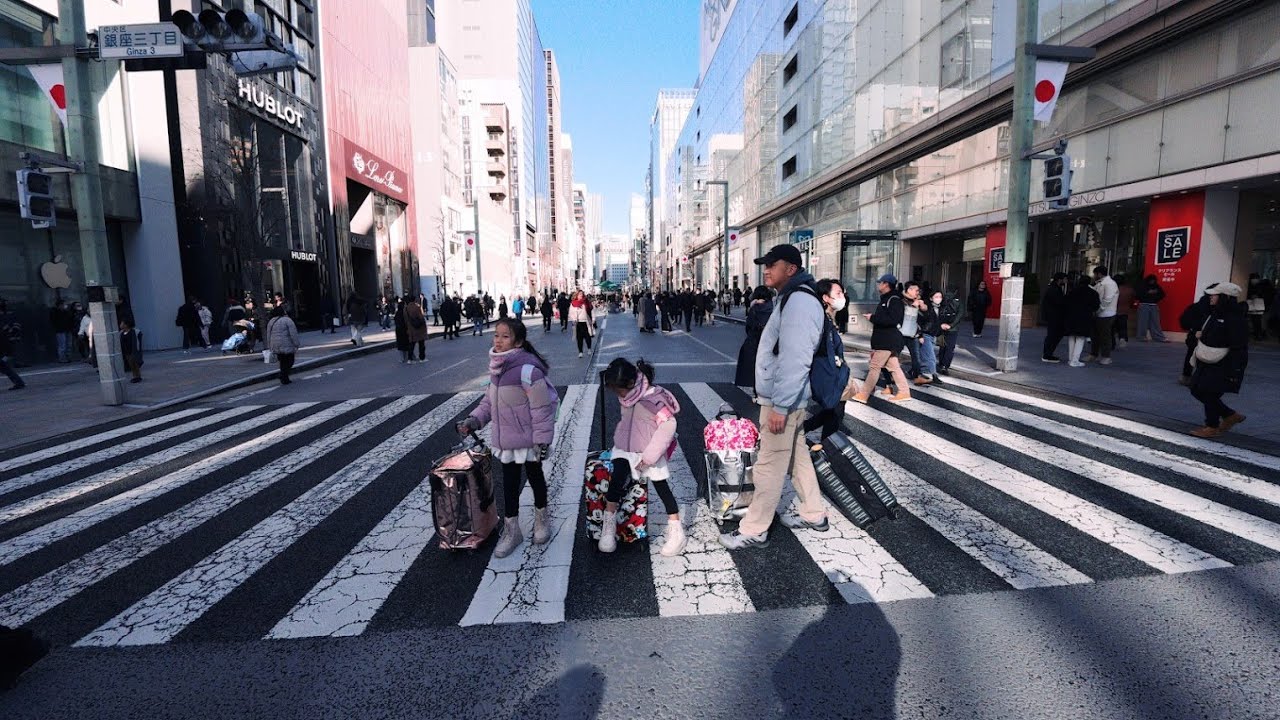 東京 2026 第一站｜銀座新年氛圍：從繁華精品街到地鐵站的日常紀錄