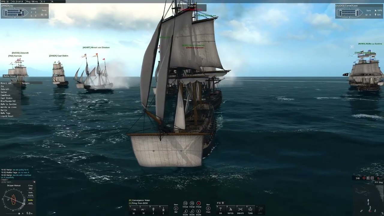 Pirates vs France at Plymouth | Naval Action