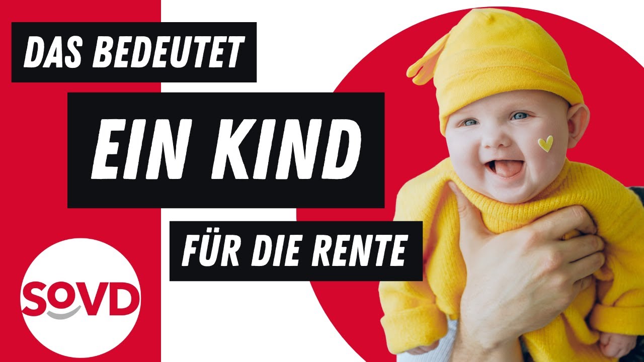 Das bedeutet ein Kind für Deine Rente