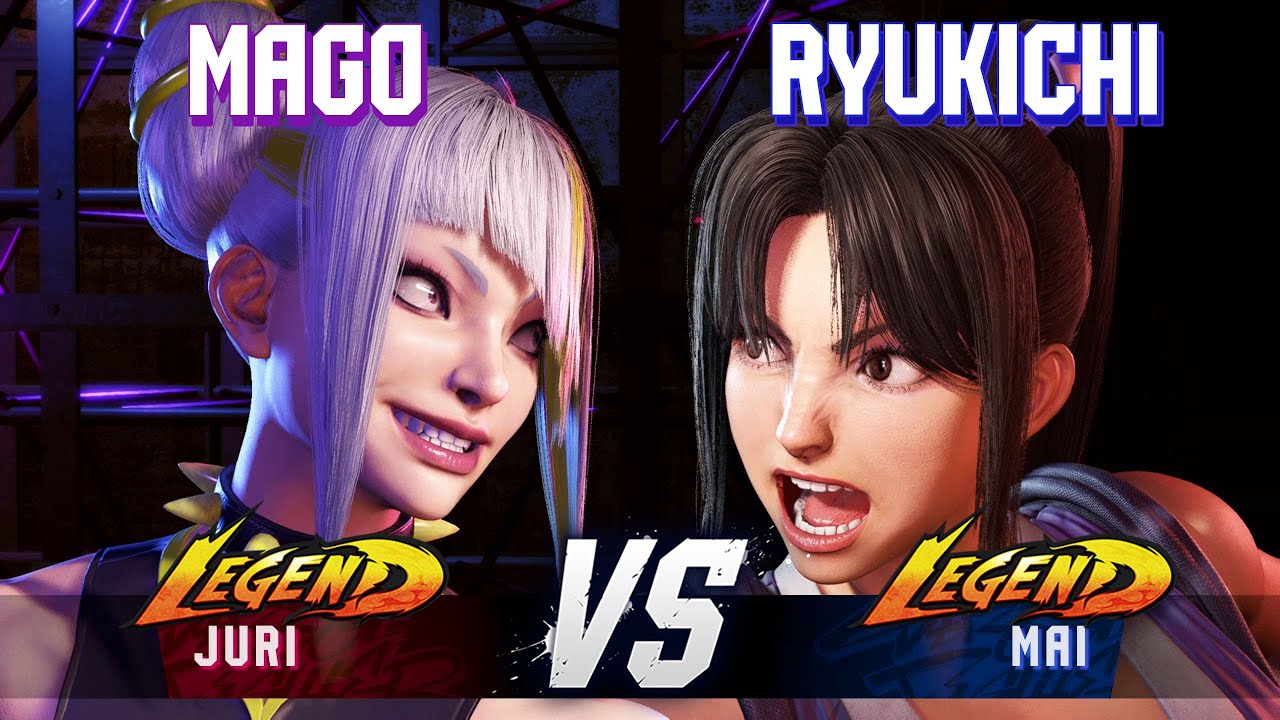 SF6 ▰ MAGO (Juri) vs RYUKICHI (Mai) ▰ High Level Gameplay