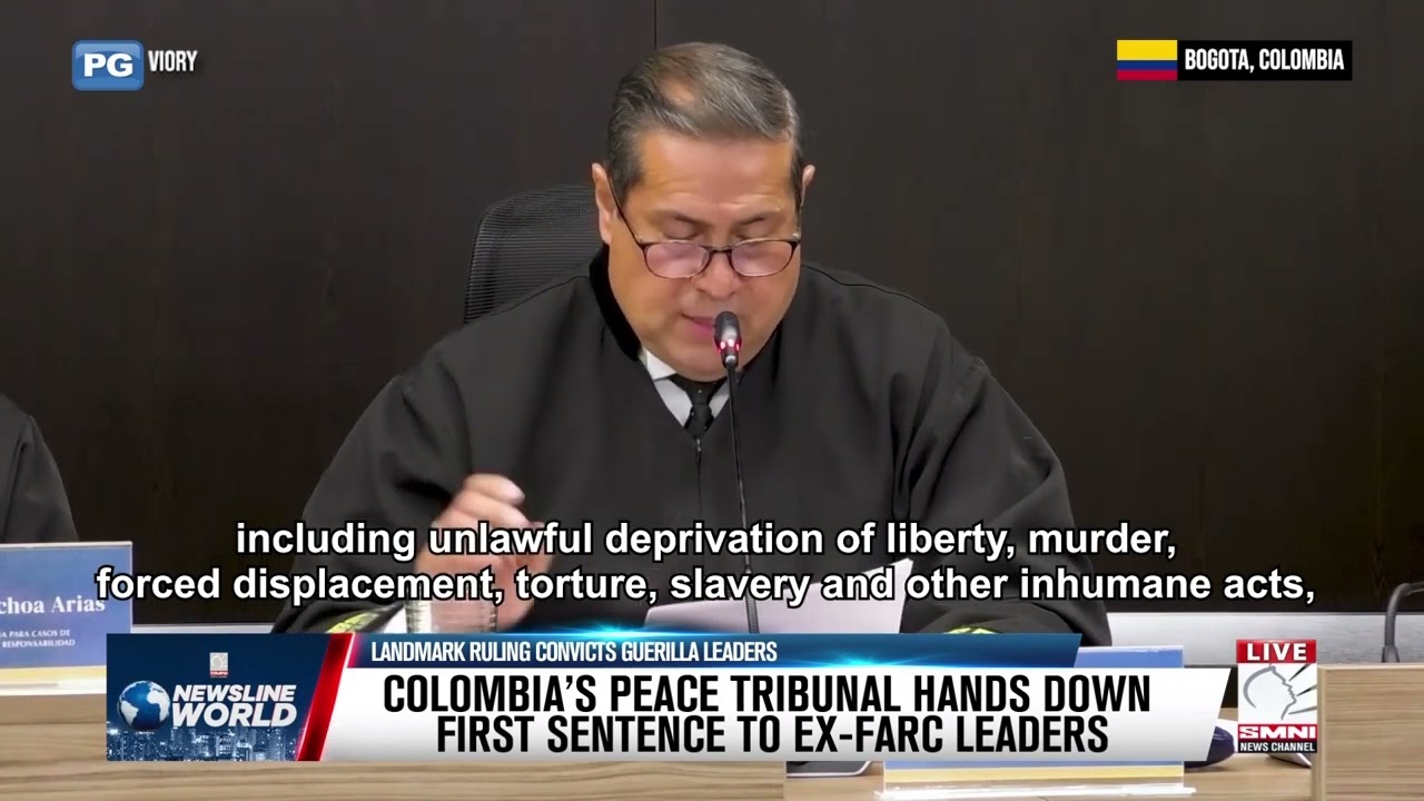 COLOMBIA&rsquo;S PEACE TRIBUNAL HANDS DOWN FIRST SENTENCE TO EX-FARC LEADERS