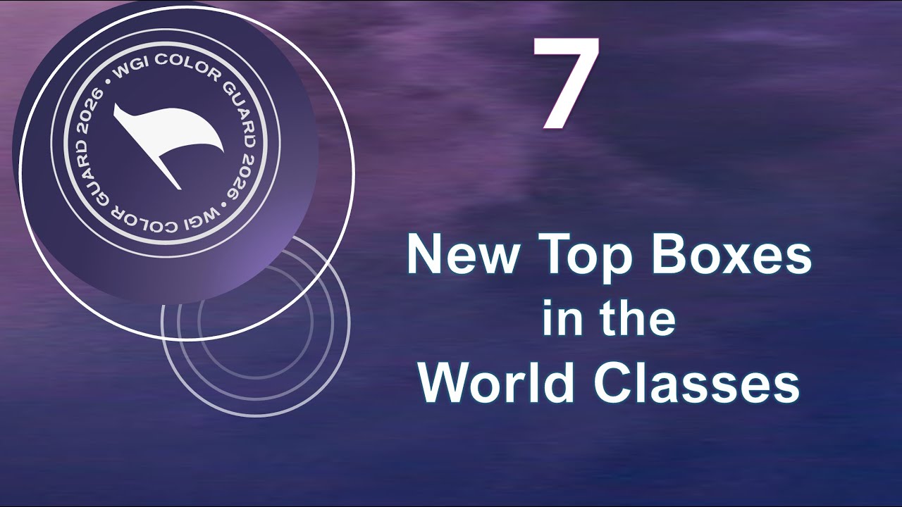 2026 WGI Color Guard Education - New Top Boxes in World Class