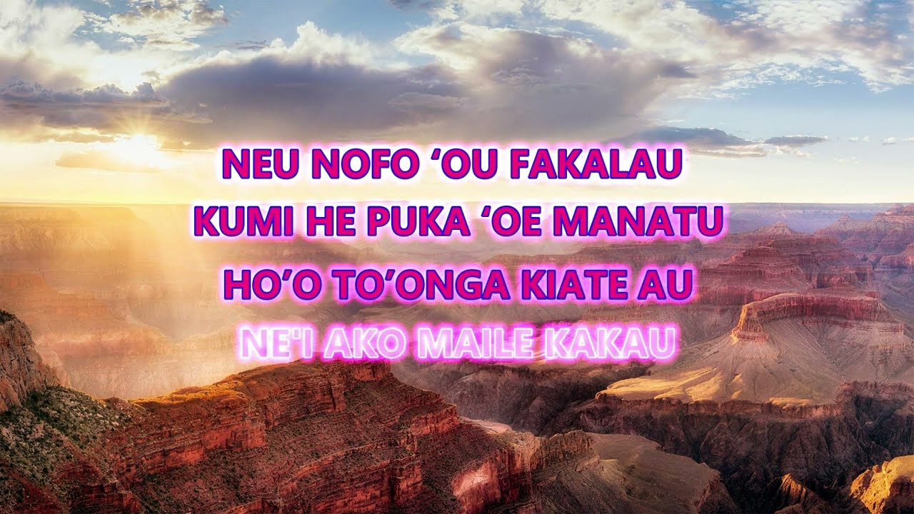 NEU NOFO 'OU FAKALAU (KARAOKE)
