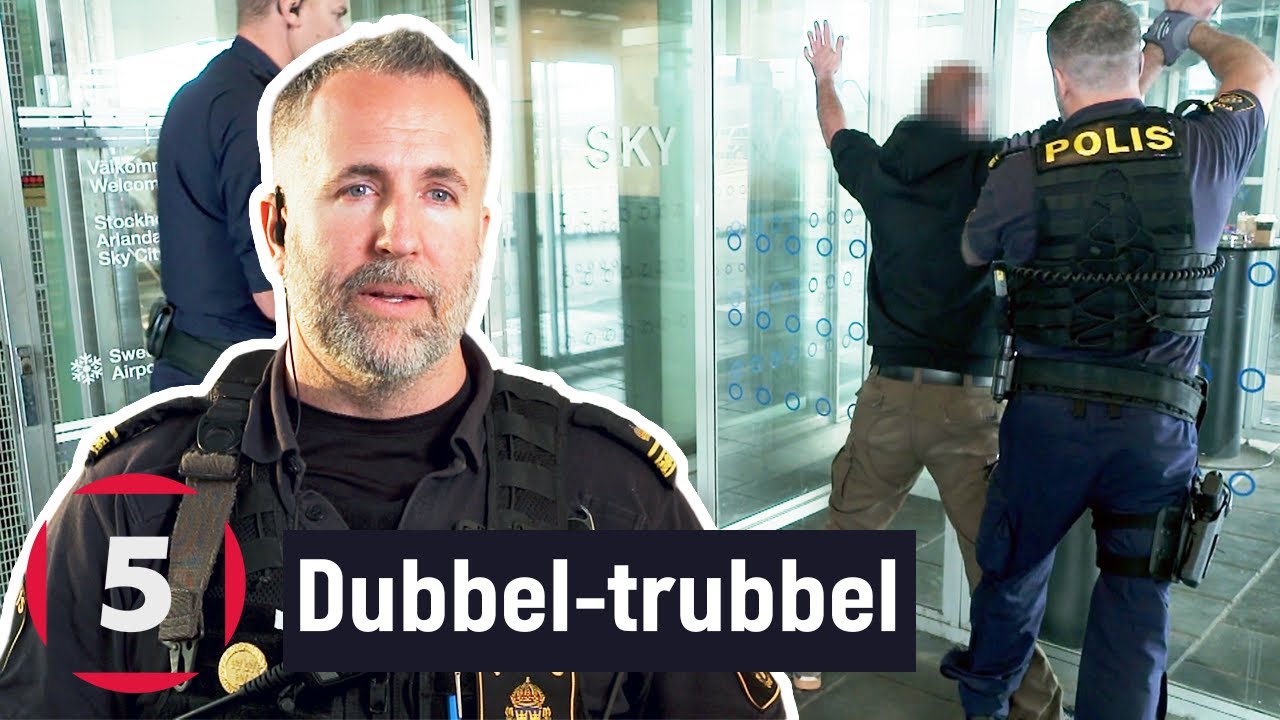 Gränsbevakarna Sverige | Dubbel-trubbel på Arlanda! | Kanal 5 Sverige