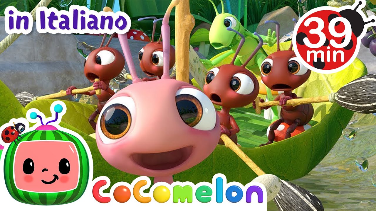 La barchetta va | CoComelon Italiano - Canzoni per Bambini