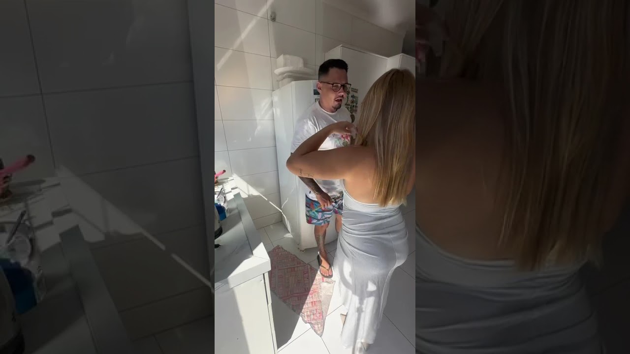 Esposa envelope geladeira com ele @Novelinhasdavida 