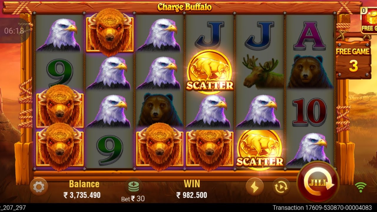 I got big win in charge Buffalo slots🎰🎰