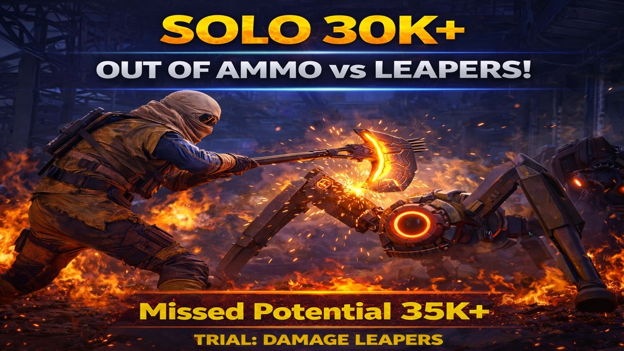 30k+ Solo Damage Leapers – TOP 1000 Cantina Legend | ARC Raiders Full Run (S2 - W8)