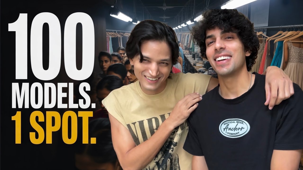 Reality of Modelling in India… 100 Models in Line for ONE Spot 😳
