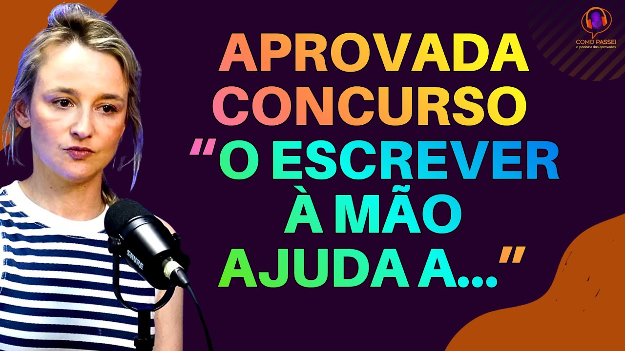 Por que escrever à mão ajuda bastante nos estudos para concursos públicos