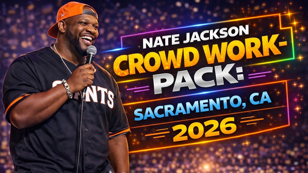 Nate Jackson Crowd Work Pack- Sacramento, CA 2026 | Nate Jackson's Latest Collection