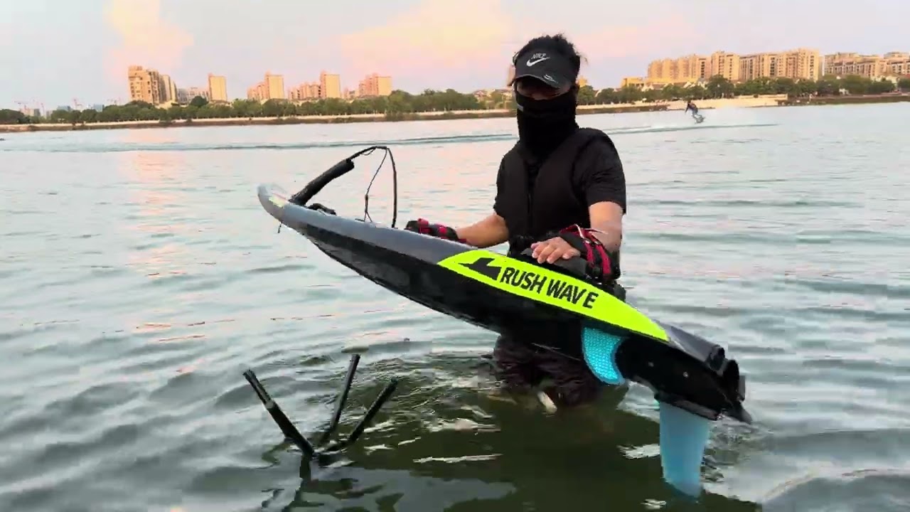 RUSH WAVE , G-Power Surfboard DFI#rushwave #Surfing #surfboard #electricsurfboard