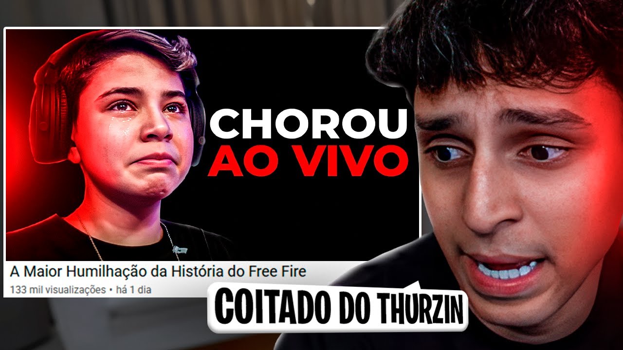 Nobru reagindo ao meu vídeo: A Maior Humilhação da História do Free Fire