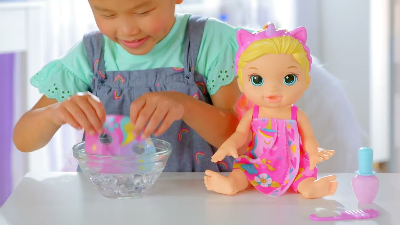 Baby Alive Glam Spa Baby Blonde - Hasbro