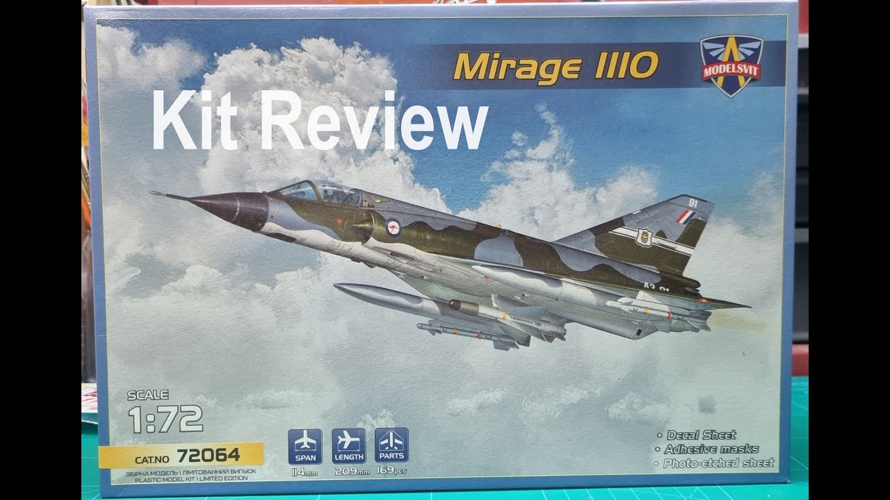 1/72 Modelsvit Mirage IIIO Kit Review