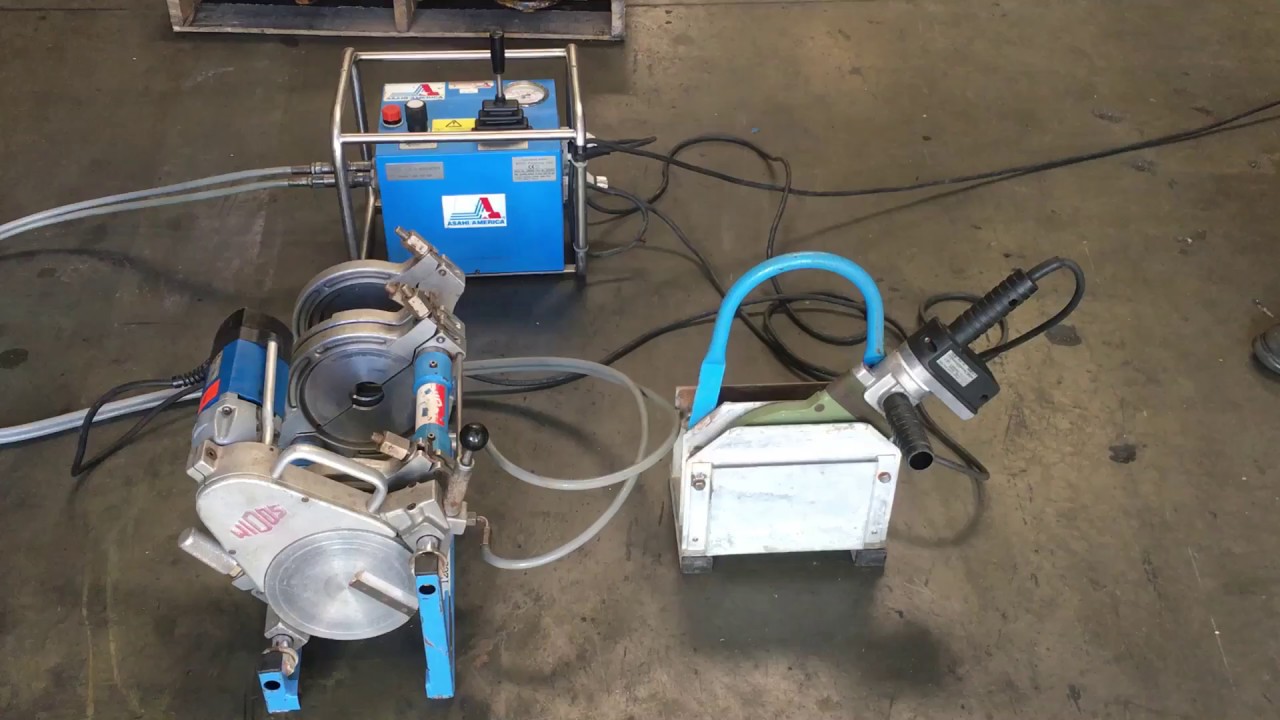 Widos PE PP Pipe Fusion Butt Welder Machine with Heater and Hydraulic Power Unit mcelroy