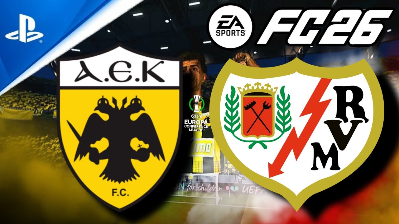 AEK - Rayo Vallecano | UEFA Conference League | Highlights 16/04/26 FC26