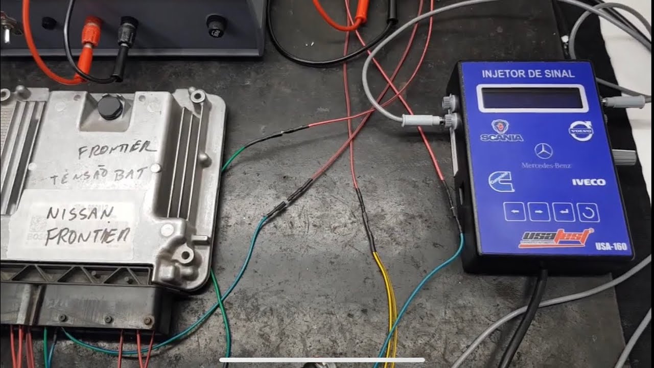 INJETOR DE SINAL DIESEL USA-160!!! USATEST DIAGNÓSTICO AUTOMOTIVO