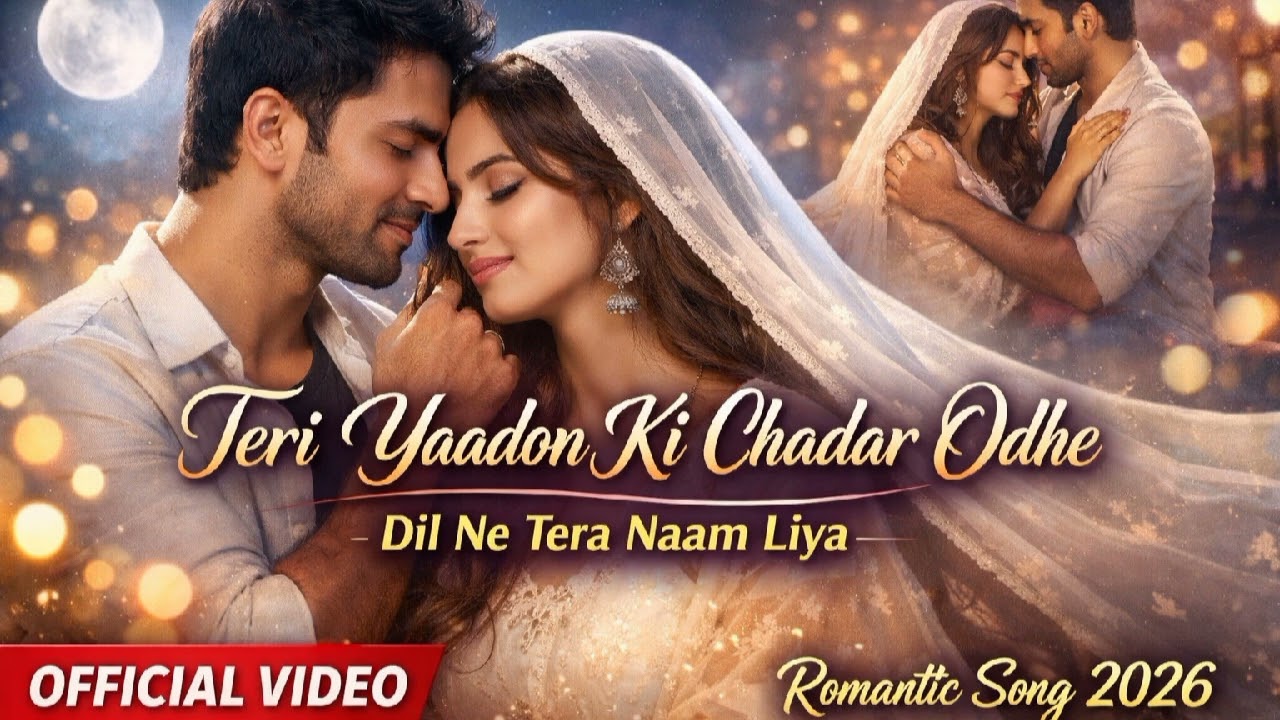 Teri Yaadon Ki Chadar Odhe – Dil Ne Tera Naam Liya | Romantic Hindi Song 2026 | Official Video