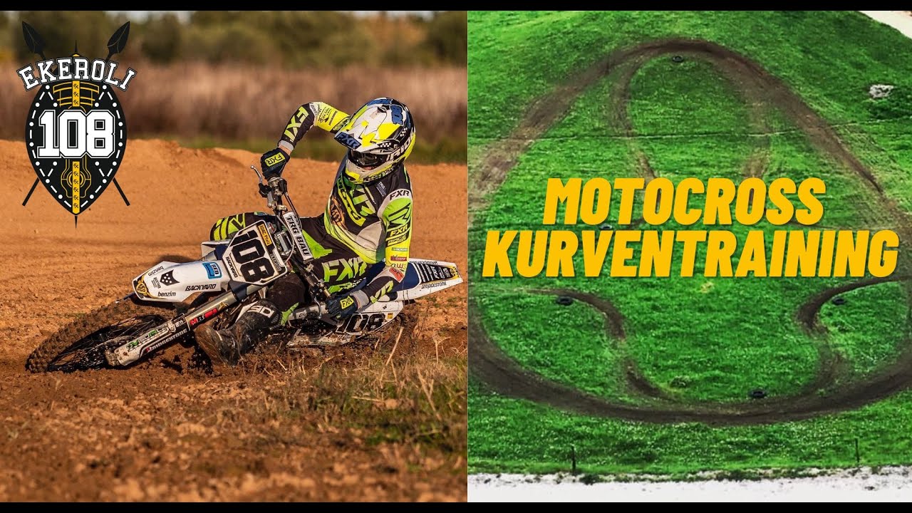 Kurventraining für Motocross