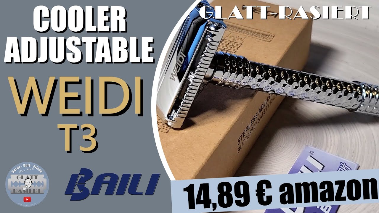 COOLER ADJUSTABLE ║ Weidi T3 / DSC PaulH / TGS Inferno / Nassrasur // GLATT - RASIERT