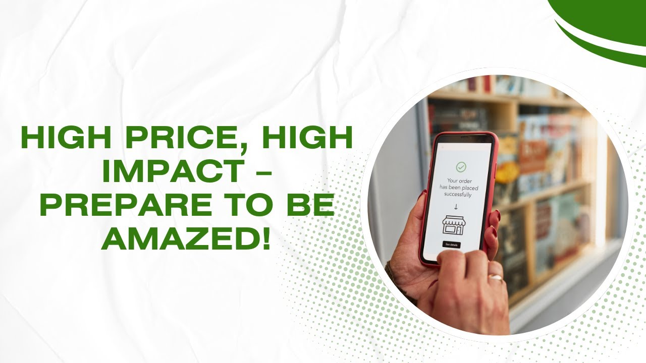 High Price, High Impact – Prepare to Be Amazed!