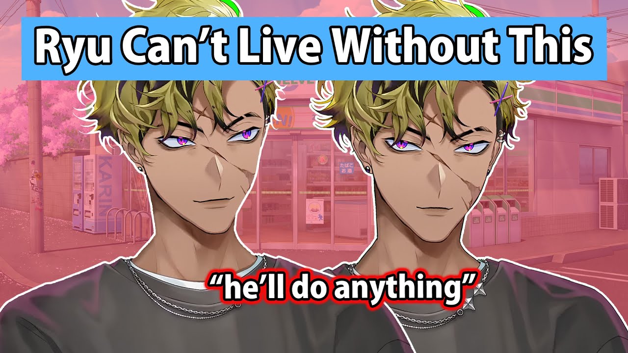 Ryu's Addiction Finally Exposed【NIJISANJI EN | Vanta Crowbringer】