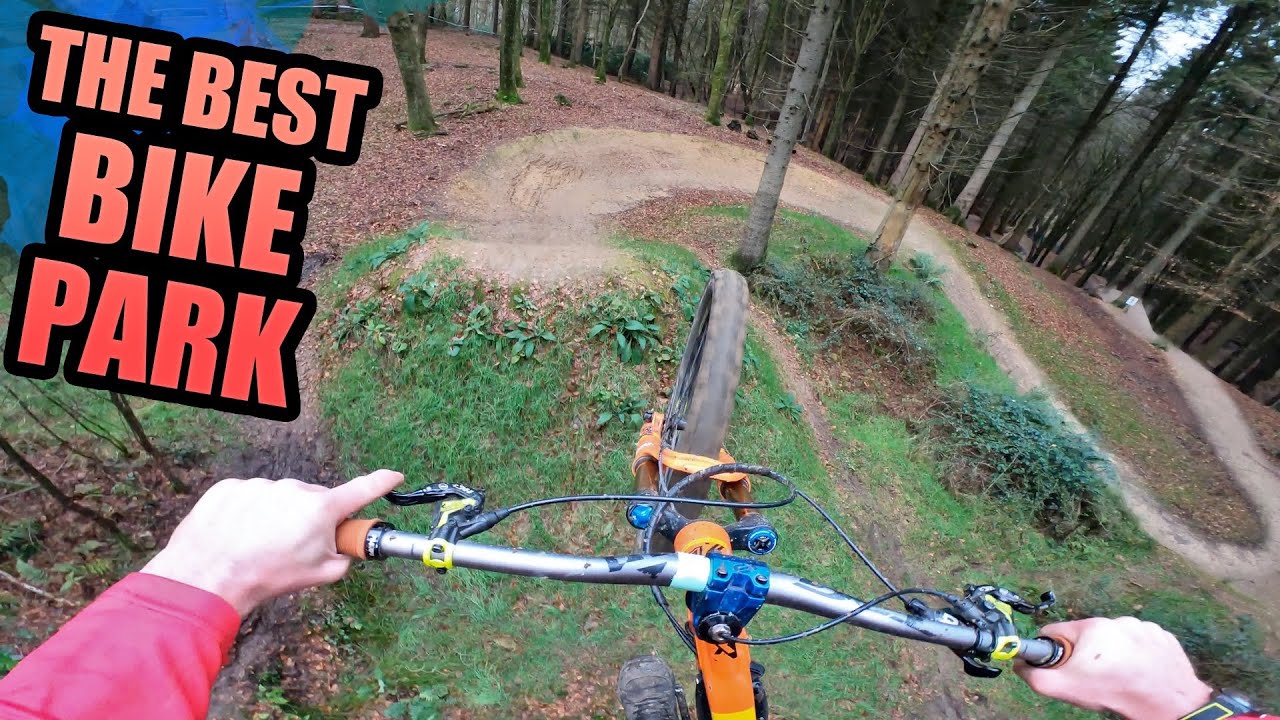 RIDING HUGE GAPS AND MTB TRAILS AT THE BEST BIKE PARK!