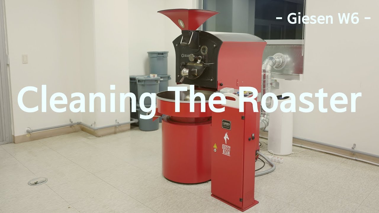 【기센W6】 로스터기 분해 청소 방법 :: cleaning the roaster :: Giesen W6
