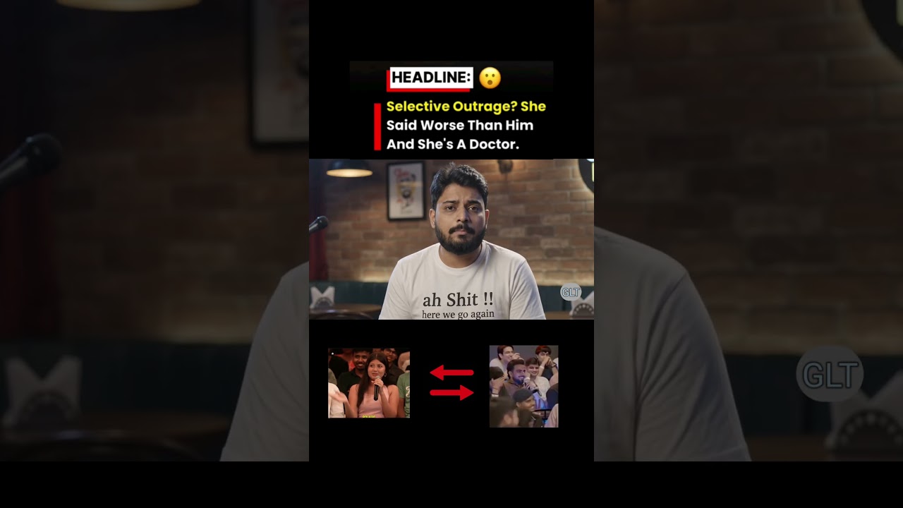 Same Shit , Different Gender ? Do you think we react selectively????  #pranitmore #standupcomedy