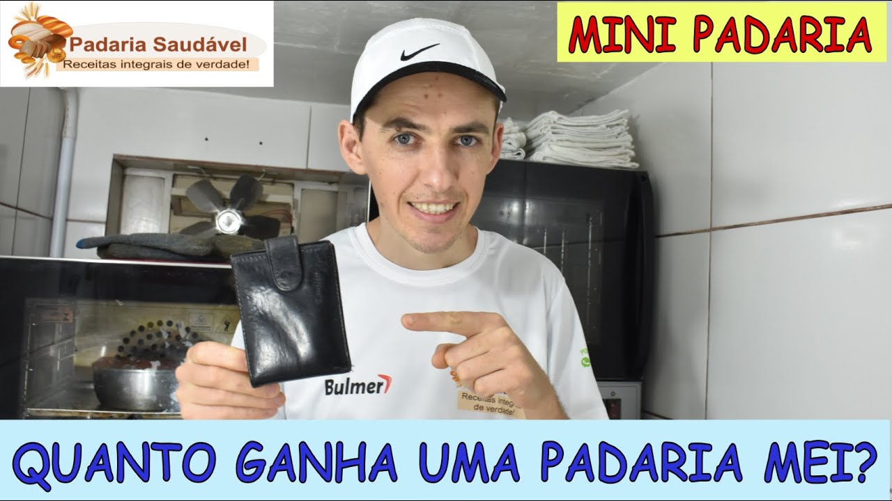 R$ QUANTO GANHA UMA PADARIA MEI? NEG&Oacute;CIO EM CASA, ABRA O SEU! FORNO PEQUENO PRP004  PADARIA SAUD&Aacute;VEL