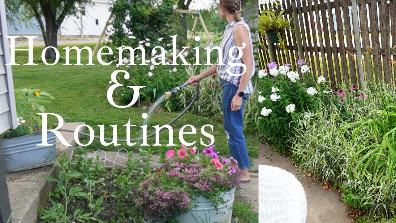 ROUTINES IN SUMMER | July Homemaking | The time goes too fast