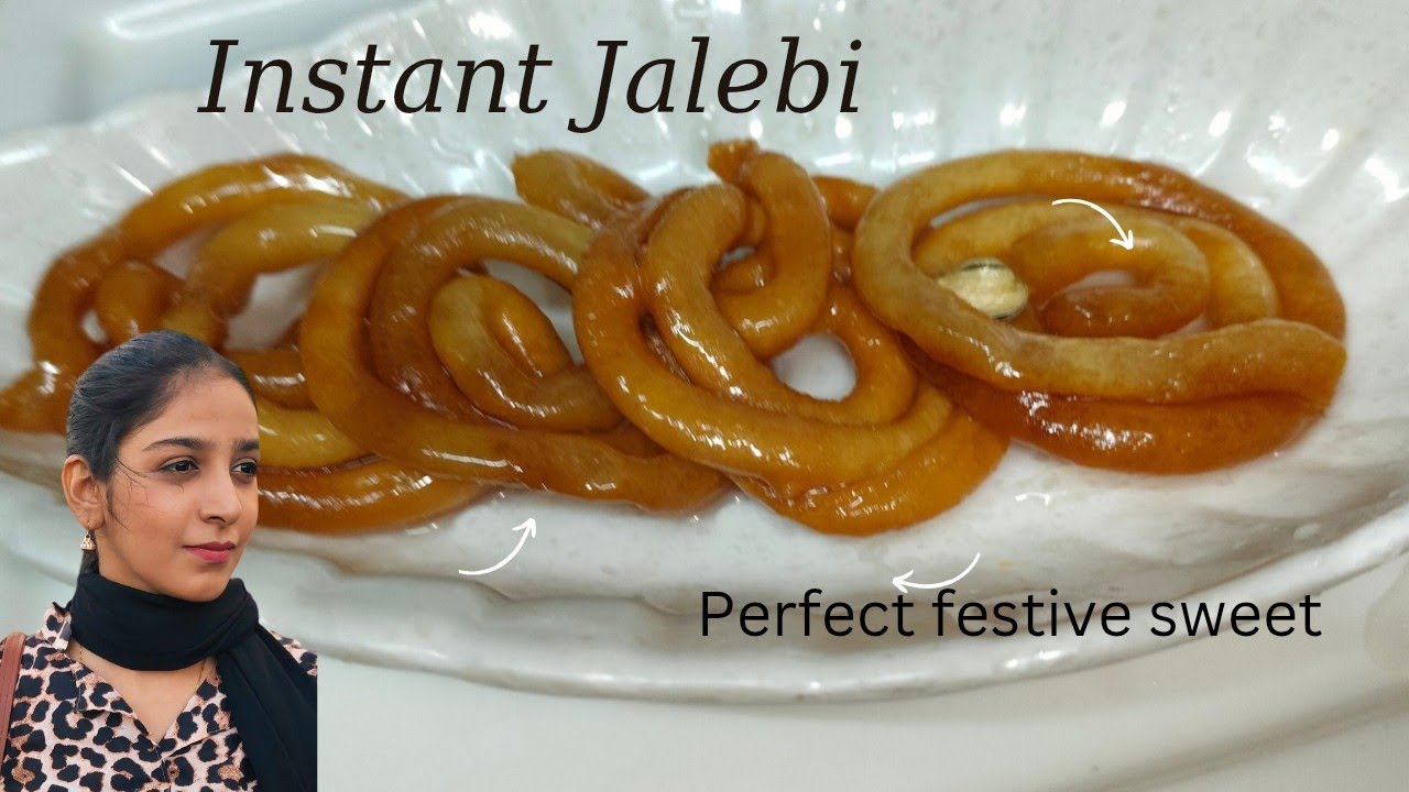 ✨ Instant Jalebi Recipe at Home | Crispy Juicy Jalebi Without Fermentation ✨
