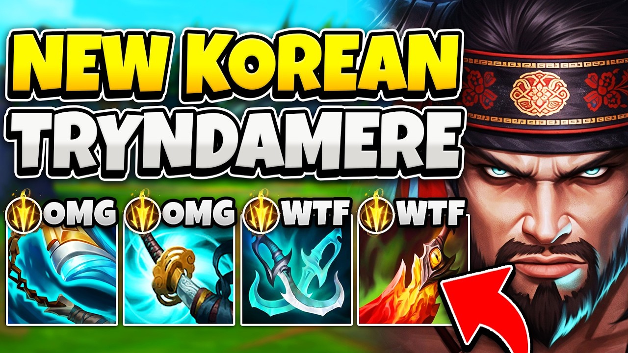 NEW SUPER KOREAN TRYNDAMERE BUILD IS TAKING OVER SEASON 16 (WTF THIS IS SO BROKEN)