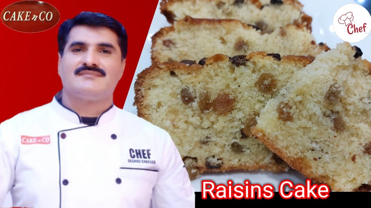 Raisins Cake / Easy & simple recipe/ Chef Arshad Ghafoor/#cakerecepie #Cakenco