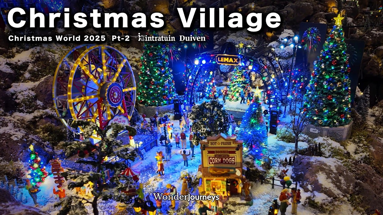 Рождественская деревня на выставке 🎄 Christmas World 2025 🎄 Pt-2