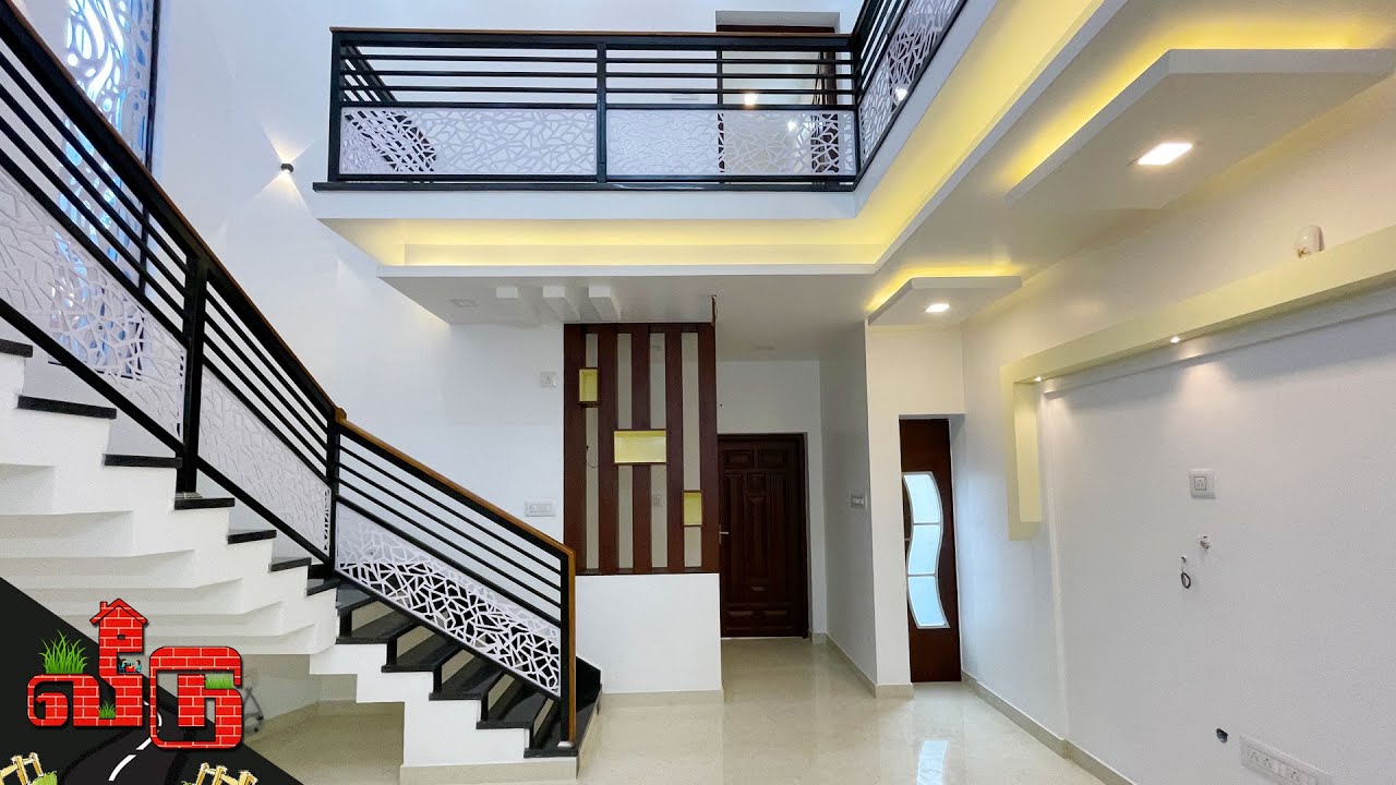 2.5 சென்ட்டில் அழகான 3BHK வீடு | Individual Luxury Duplex House with Attractive Interior | Veedu 278