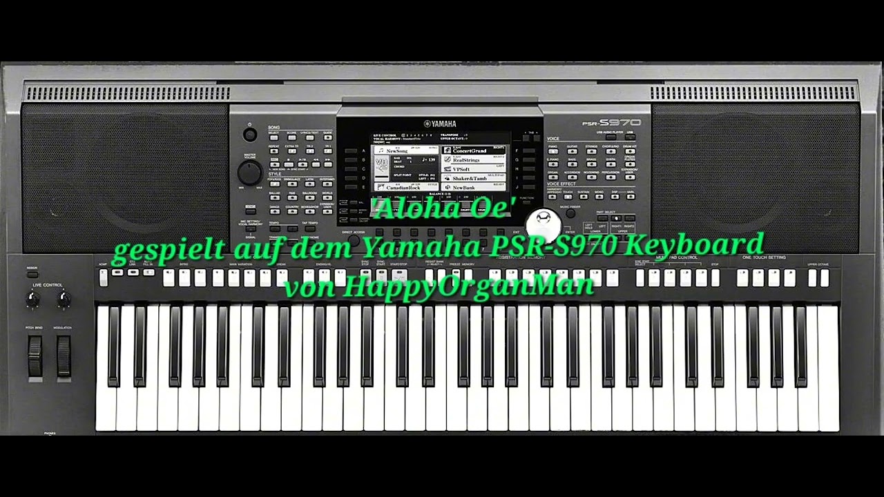 Aloha Oe (Keyboard-Version)