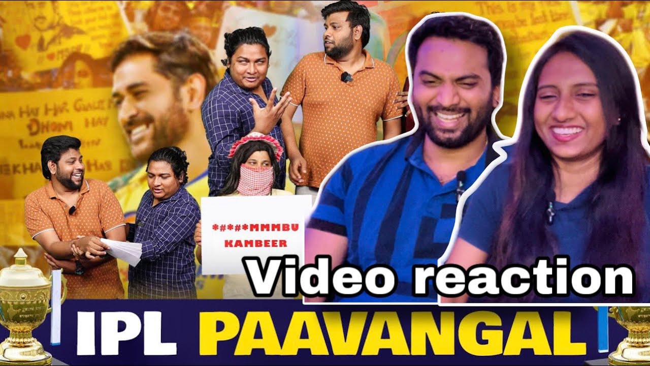 IPL Paavangal | Parithabangal reaction | SV NV reacts