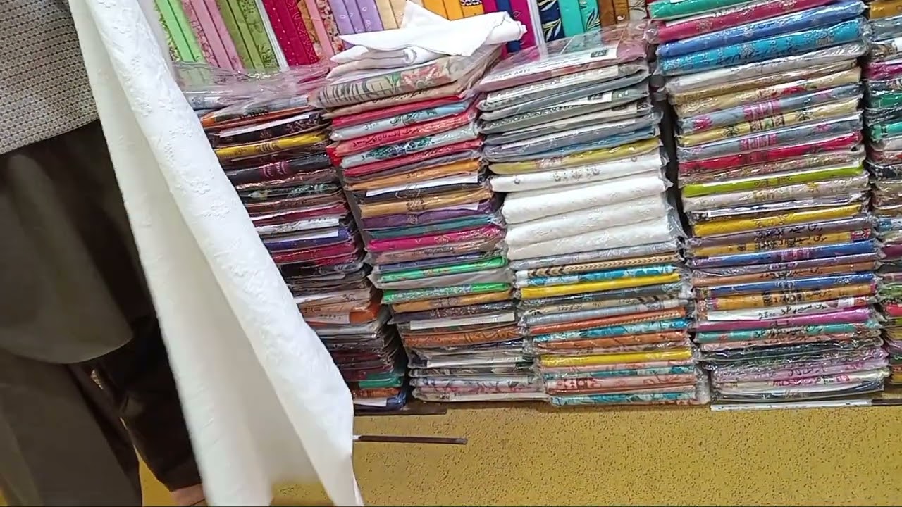 Shopping for Eastern wear in Dairy Hasnabad Lane 12