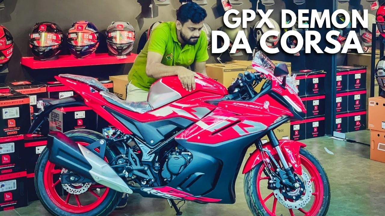 New Gpx Demon In Town || Da Corsa || Price & Details