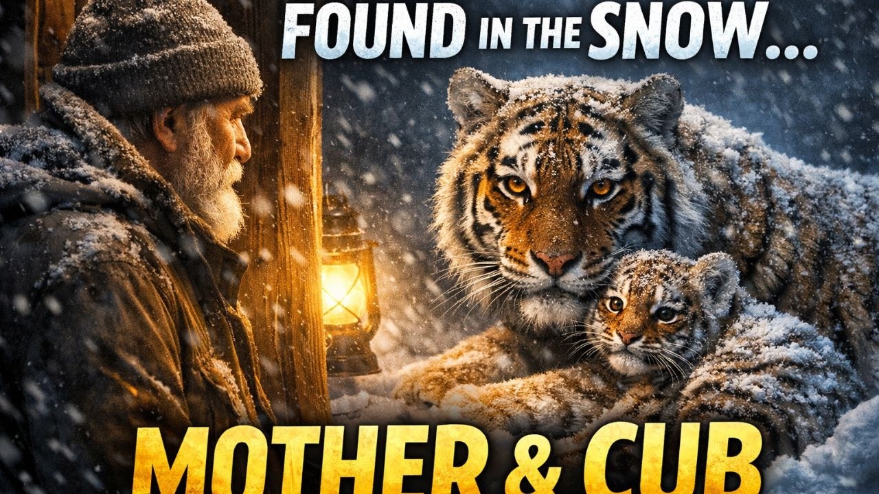 A Lonely Old Man Risked Everything to Save a Tiger and Her Cub