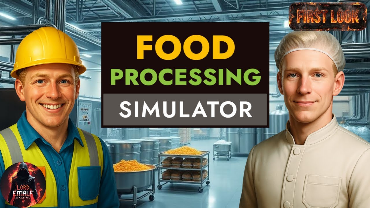 Food Processing Simulator Early Access First Look | Factory Management Begins