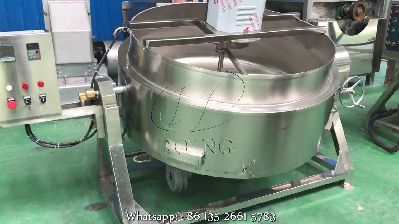 The structure of automatic garri frying machine