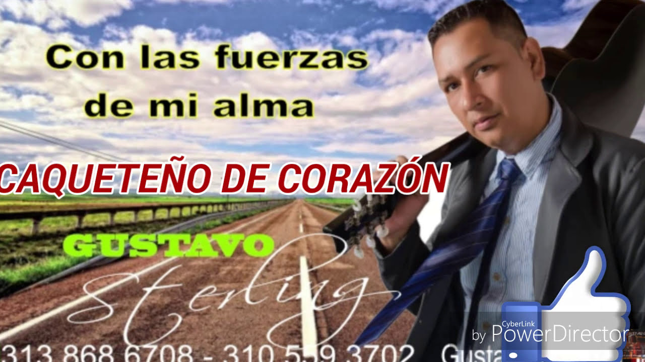 Caquete&ntilde;o de coraz&oacute;n Gustavo sterling- #elcaquete&ntilde;o